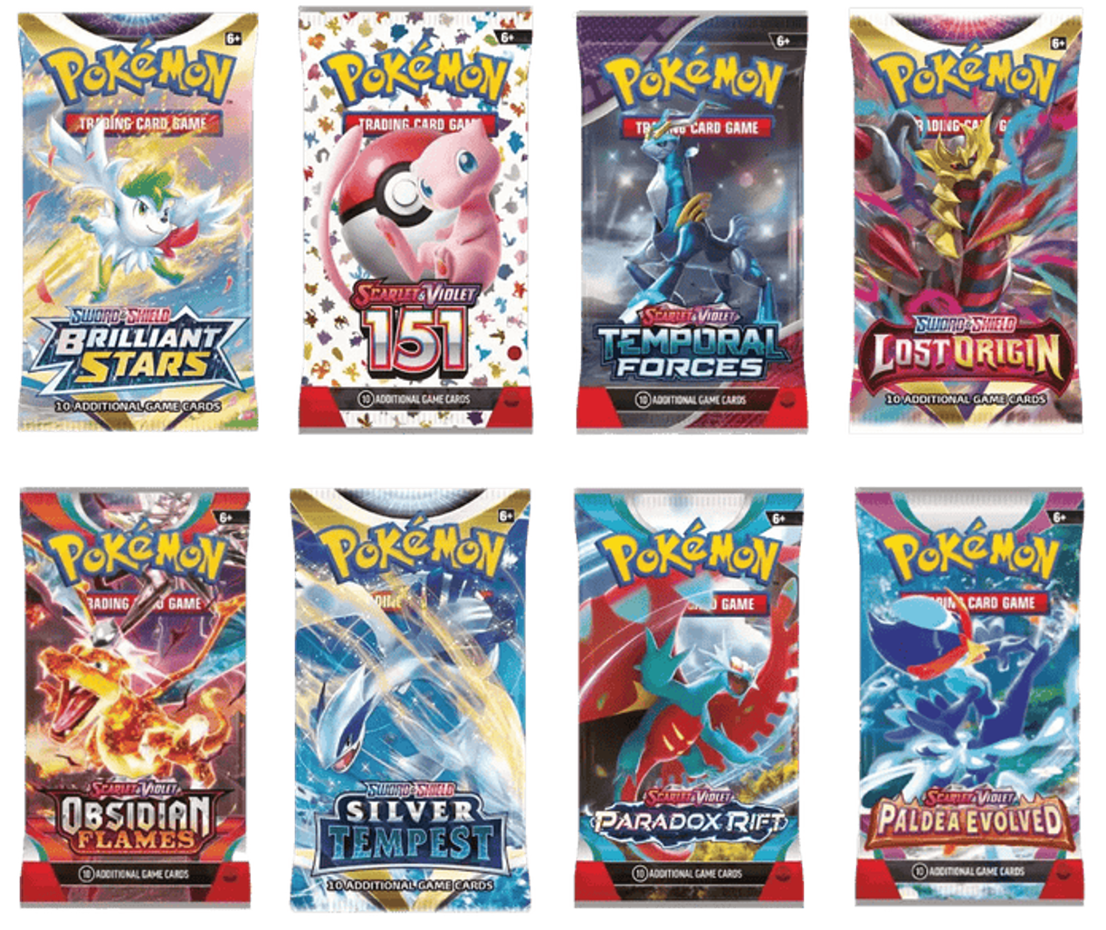 Pokemon Booster Packs (English)