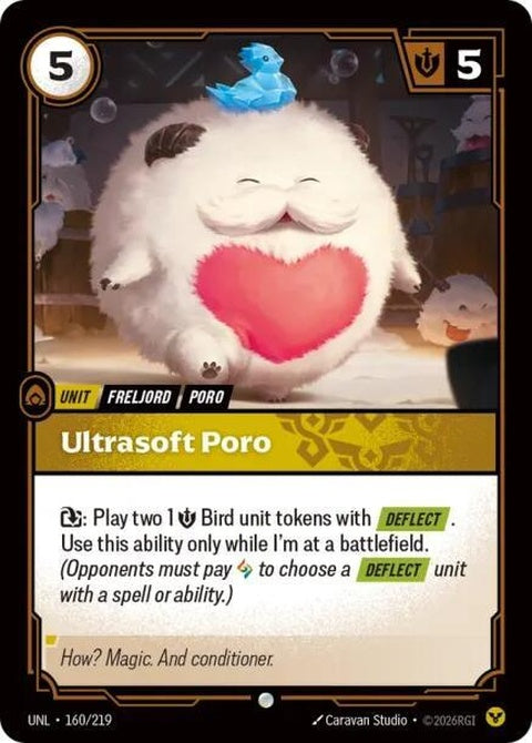 Ultrasoft Poro (160)| Riftbound Card – Impact League TCG