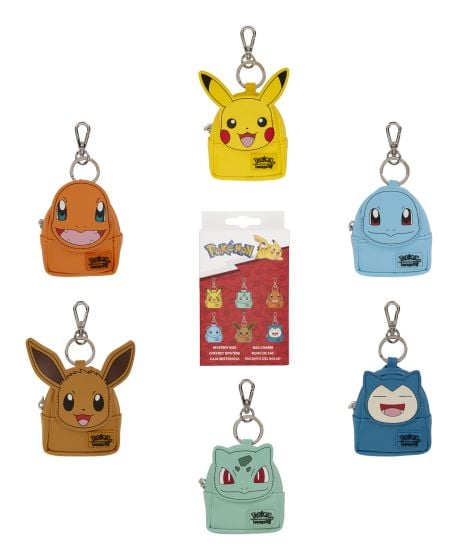 Loungefly - Pokémon Mystery Mini Backpack Charms