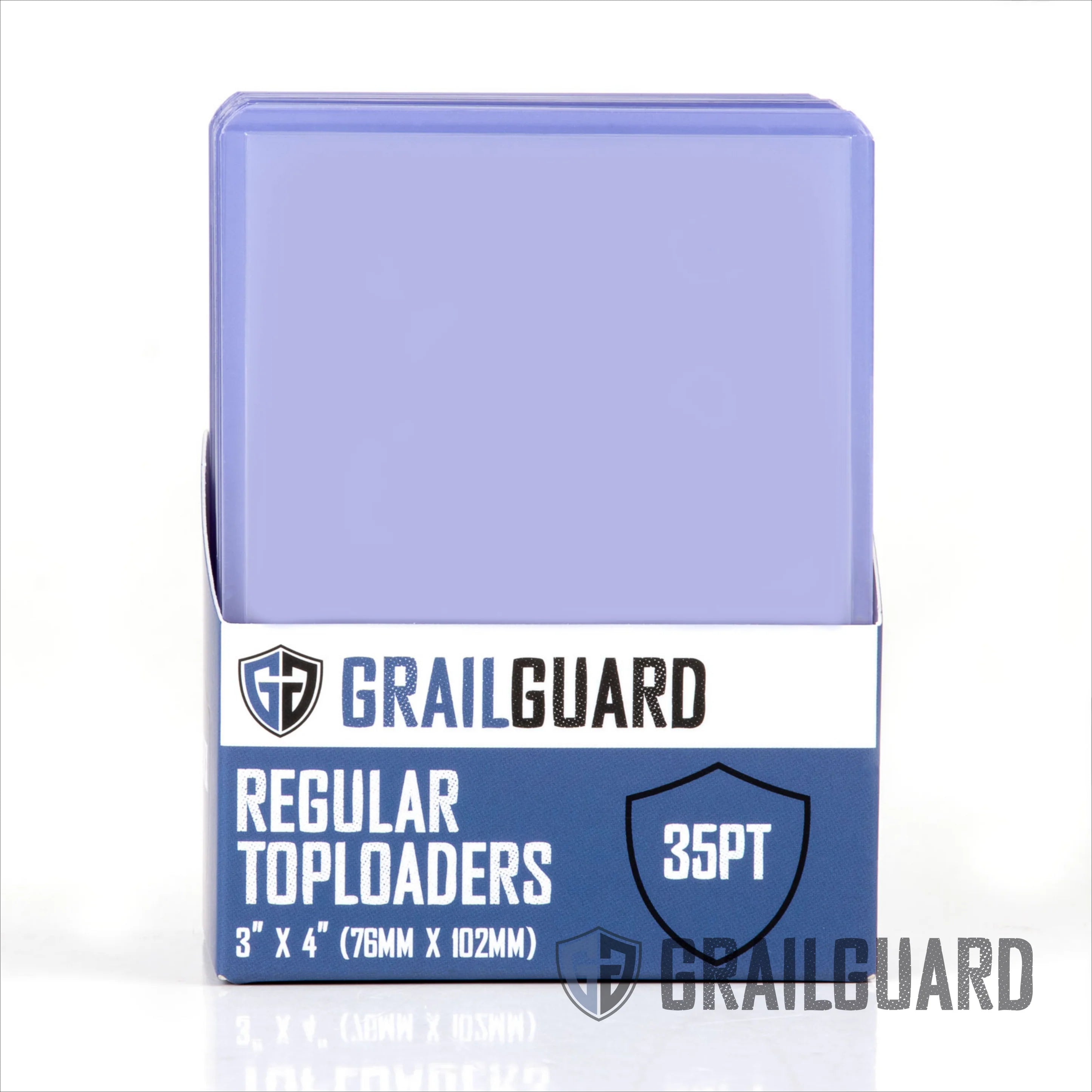 Grail Guard - 35pt Regular Card Toploaders (25 Pack)