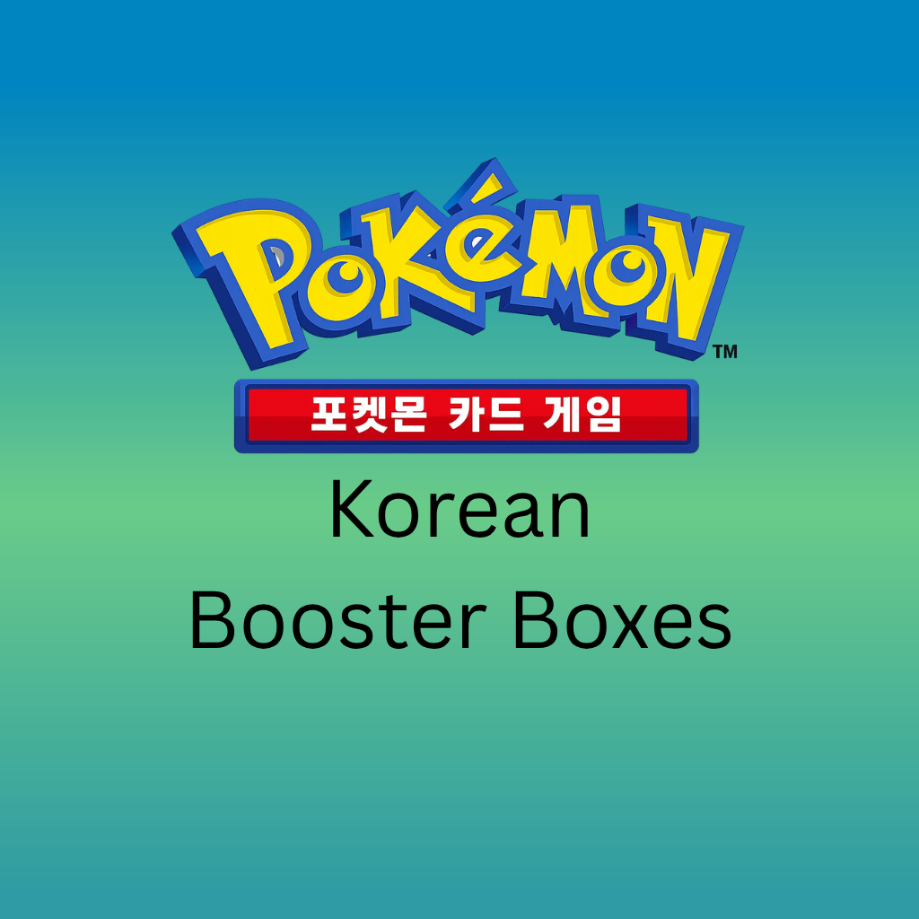 Pokémon Korean Booster Boxes