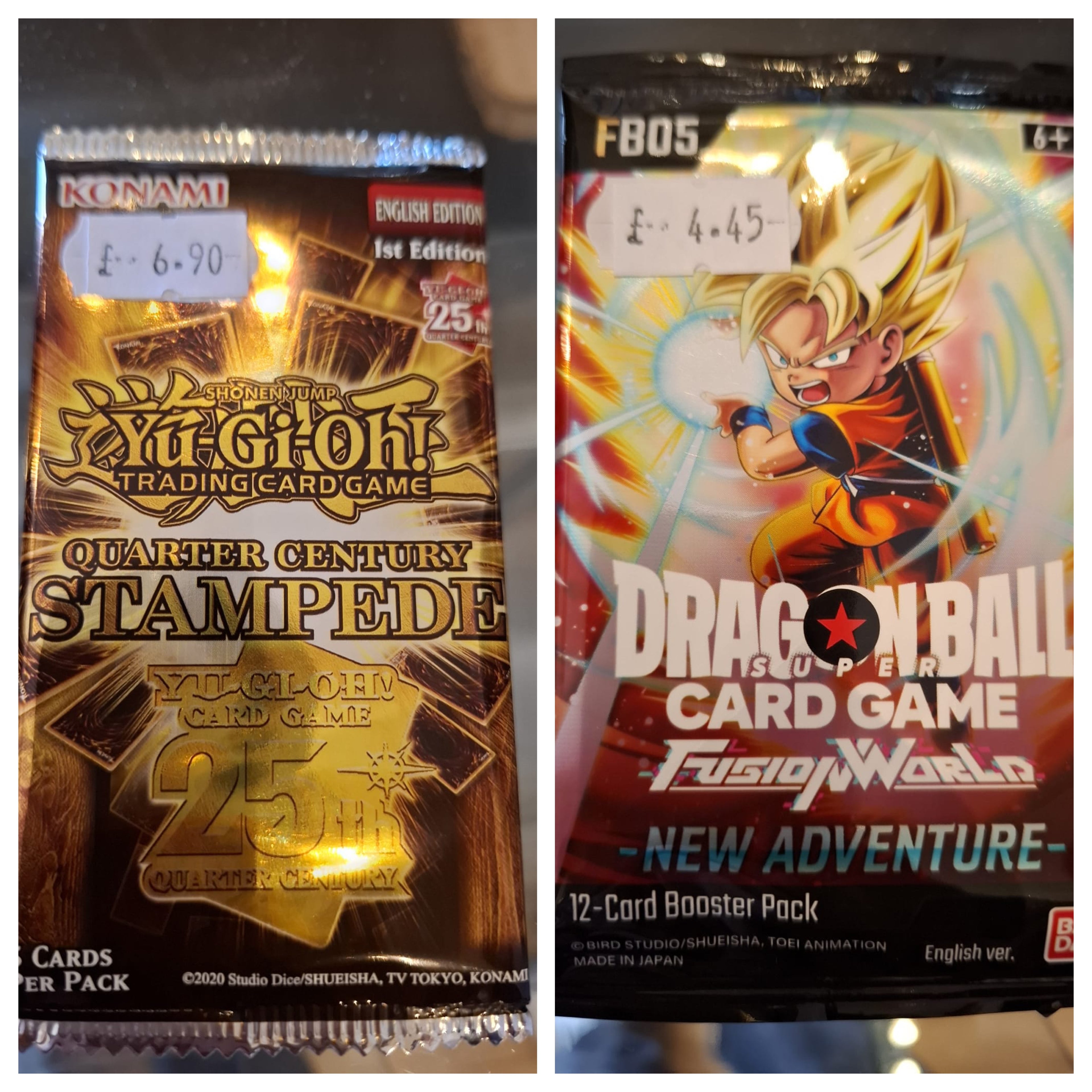 Yu-Gi-Oh, Dragonball and other products