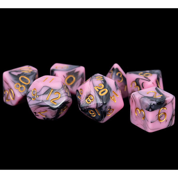 Fanroll - 16mm Acrylic Polyhedral Dice Set