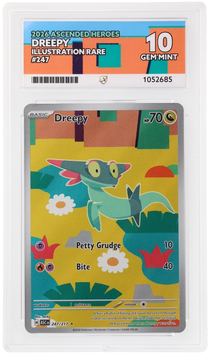 GRADED Dreepy 247 ACE 10