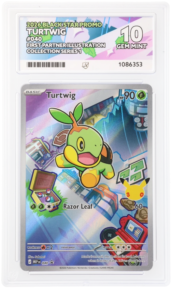 GRADED Turtwig 040 ACE 10