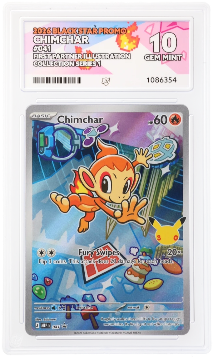 GRADED Chimchar 041 ACE 10