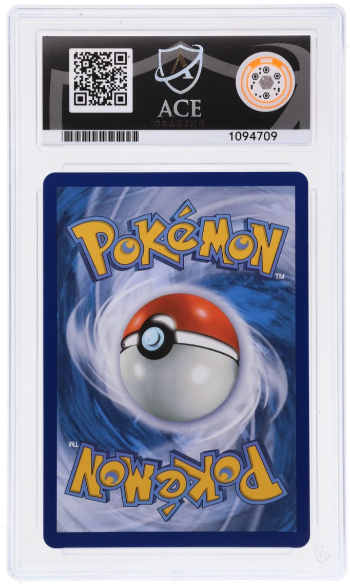 GRADED Meowth ex 121 ACE 10