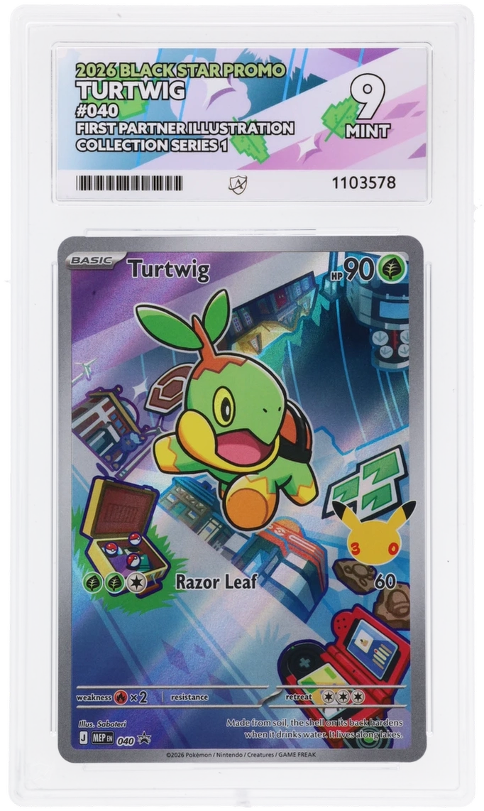 GRADED Turtwig 40 ACE 9