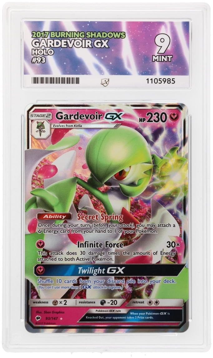 GRADED Gardevoir ex 93 ACE 9