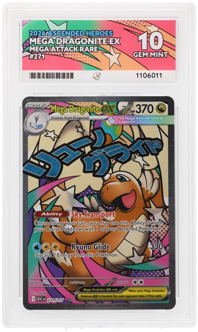 Mega Dragonite Ex 271 Ace 10