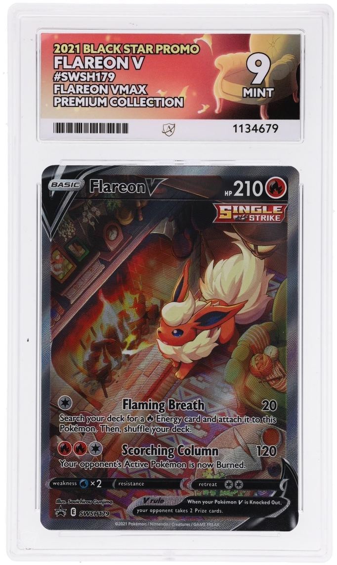 Graded Flareon V SWSH179 ACE 9