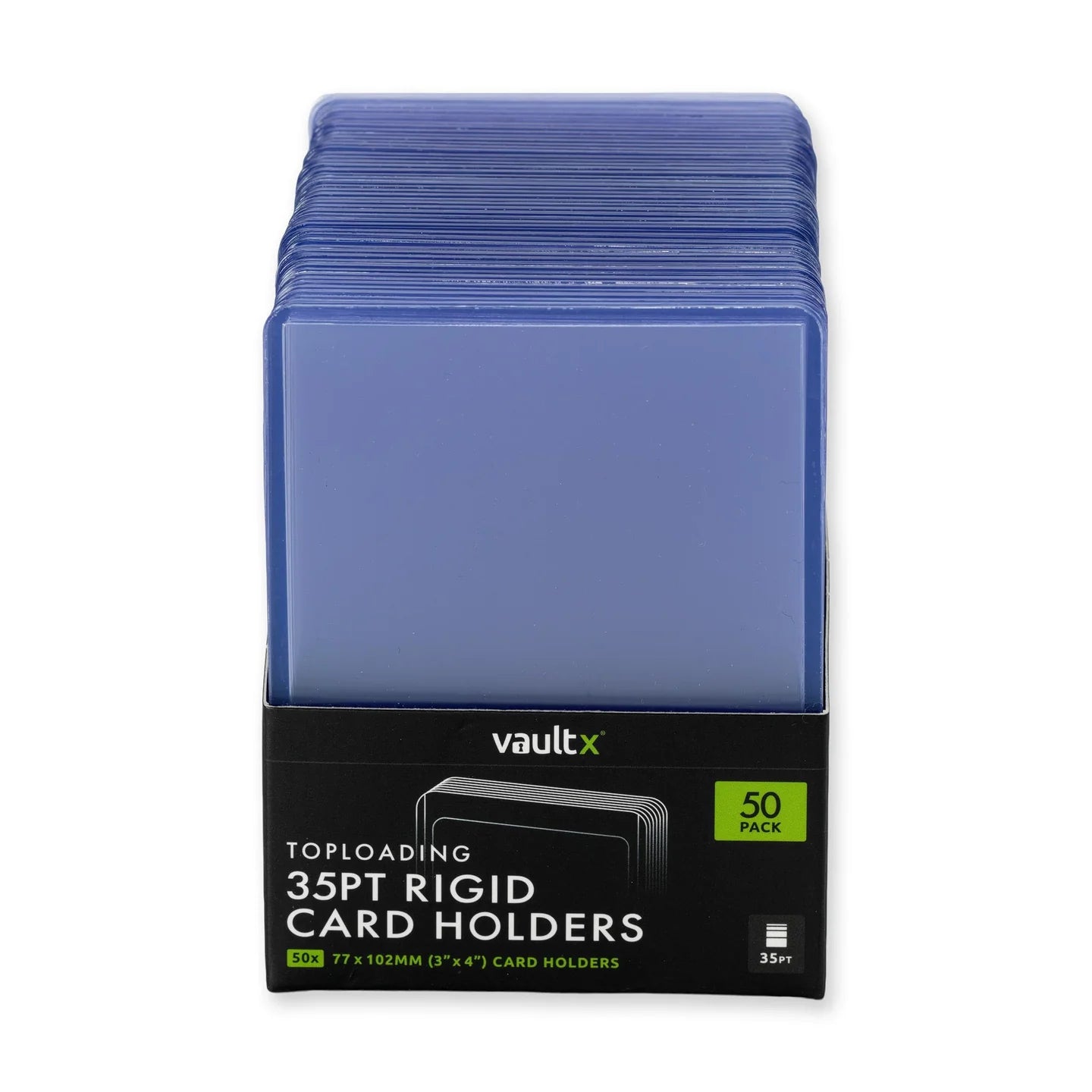 Vault X Seamless Rigid Toploaders 35pt (50 PACK)