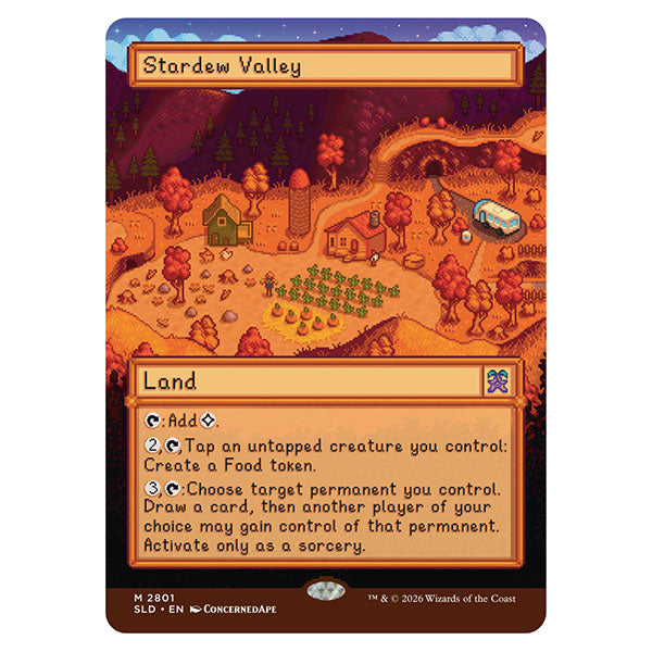 Magic: The Gathering: Secret Lair x Stardew Valley: Welcome to Stardew Valley