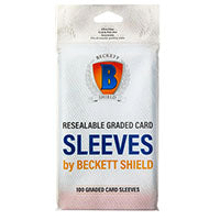 Beckett Shield - Resealable Graded Card Sleeves 100 Pack