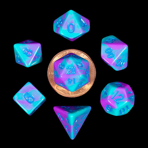 Fanroll - 10mm Mini Polyhedral Dice set