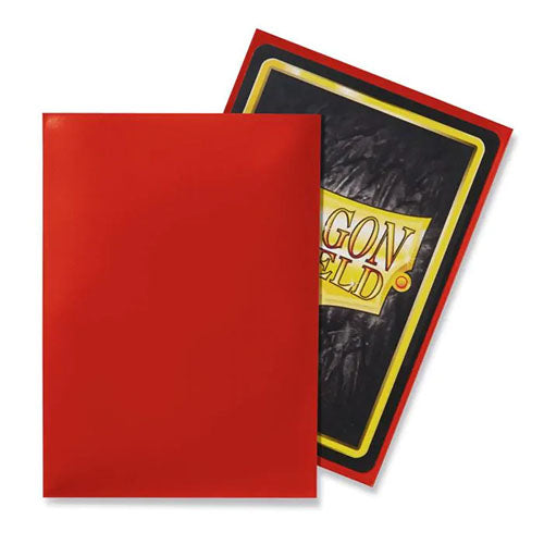 Dragon Shield - Classic Standard Size Sleeves 100pk - Crimson