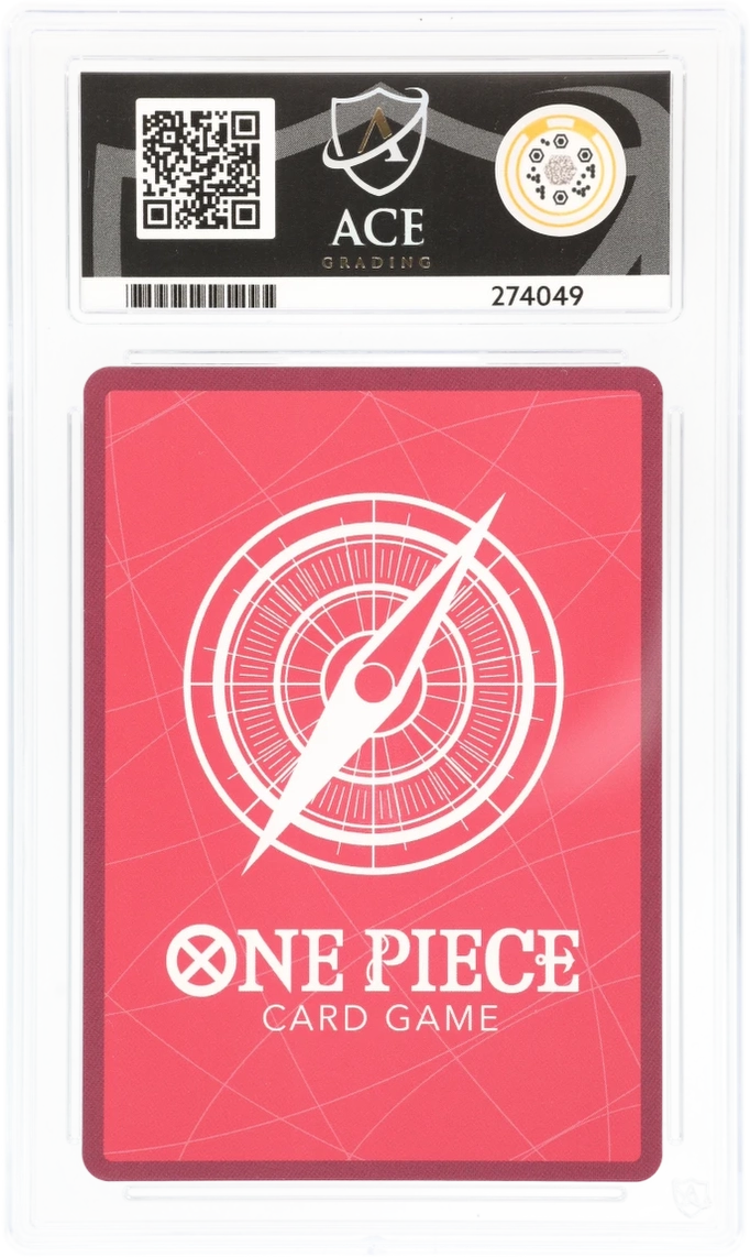 GRADED "Trafalgar Law — Royal Blood OP10-022 — ACE 10 GEM MINT"