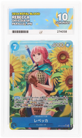 GRADED "Rebecca — Royal Blood OP10-058 — ACE 10 GEM MINT"