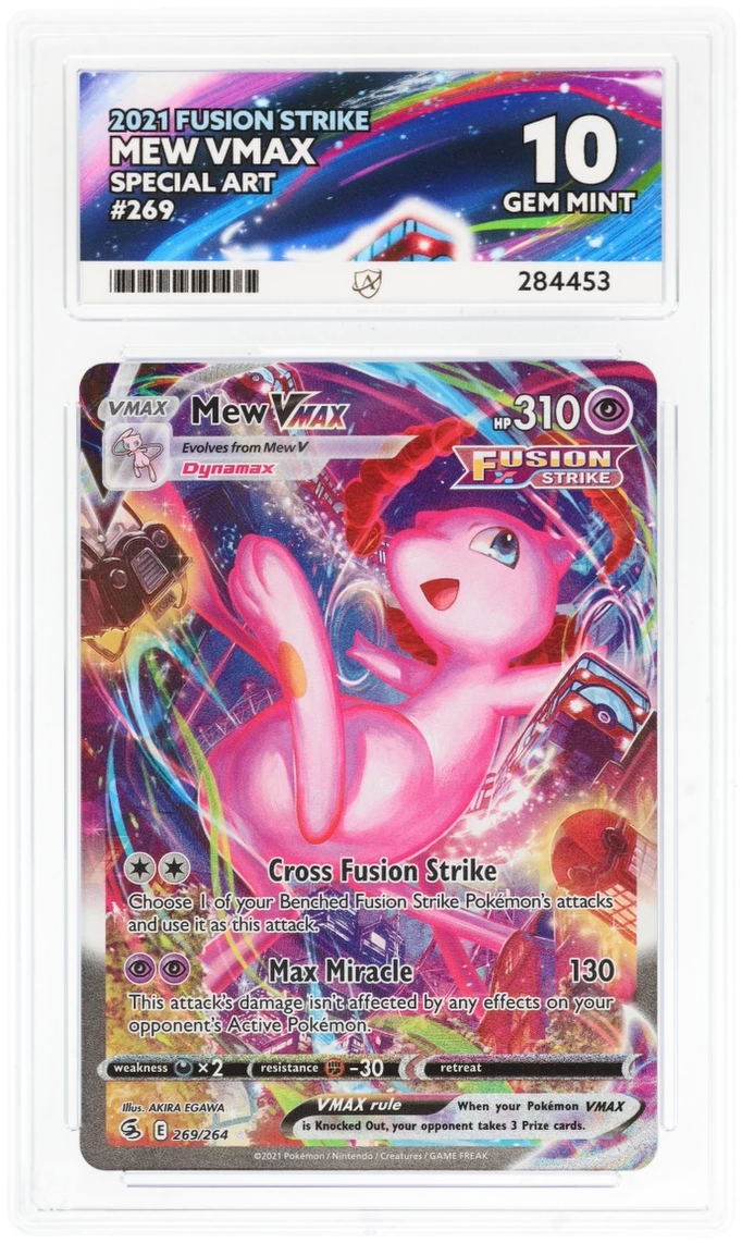 GRADED Mew Vmax 269 ACE 10