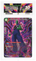 GRADED "King Piccolo, Evil Dictator — Vicious Rejuvenation BT12-017 — ACE 10 GEM MINT"