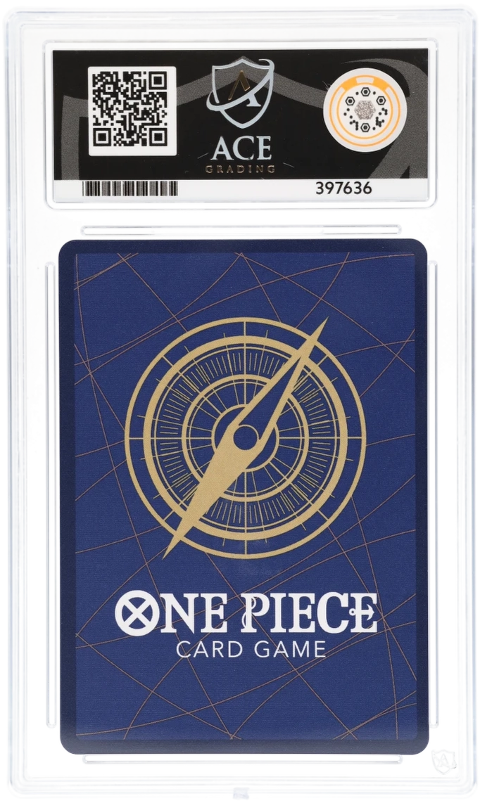 GRADED "Nami — A Fist Of Divine Speed OP11-054 — ACE 10 GEM MINT"