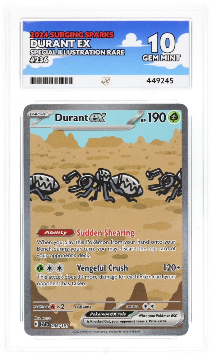 GRADED Durant EX 236 ACE 10