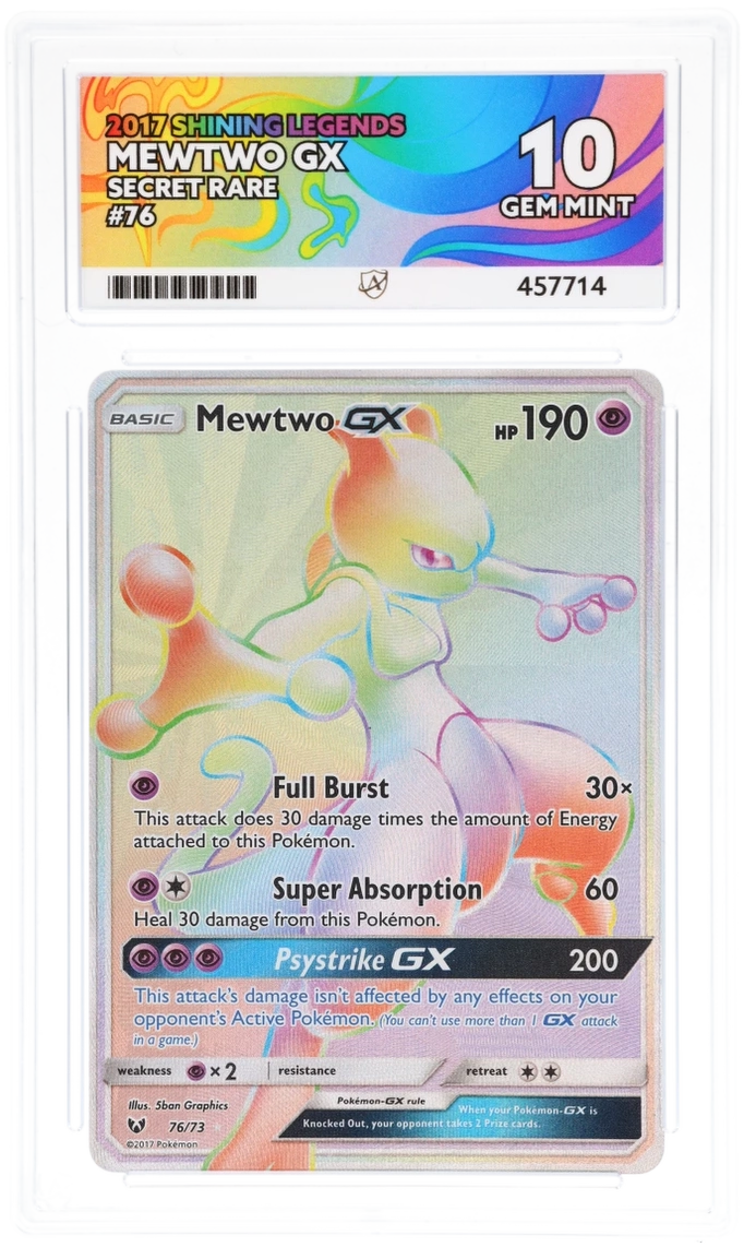 Mewtwo GX #76 ACE 10