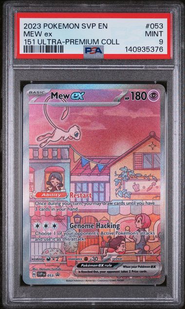 Mew ex 053 SVP PSA 9