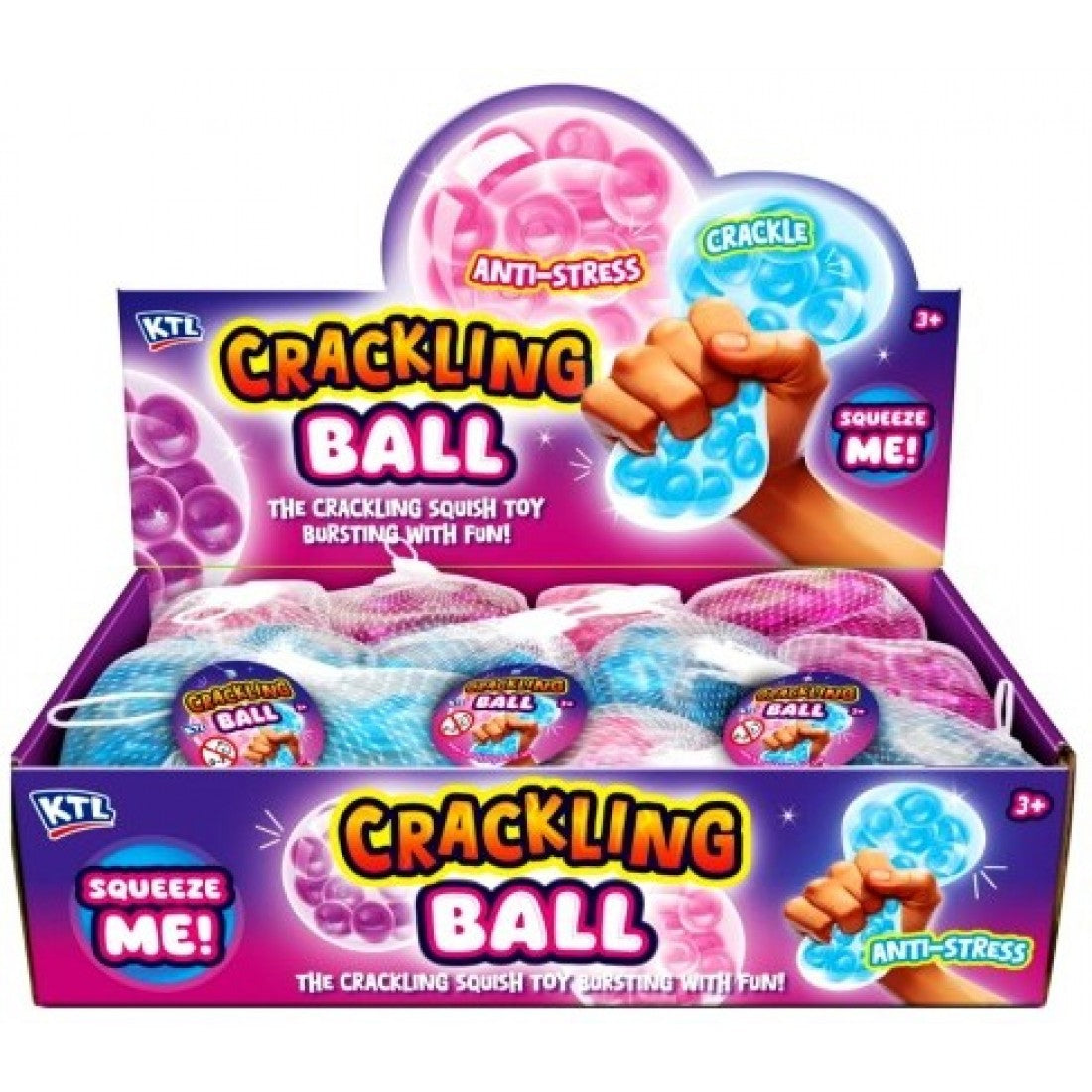 Crackling Ball in a net