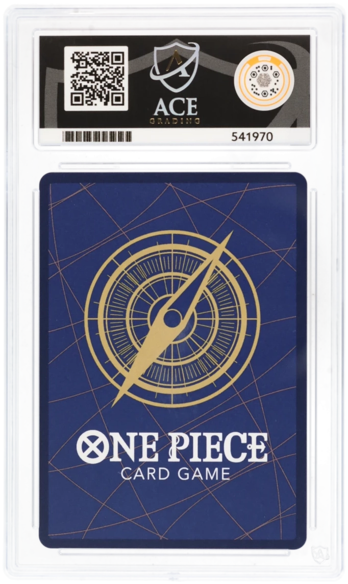GRADED "Koby — A Fist Of Divine Speed OP11-119 — ACE 10 GEM MINT"
