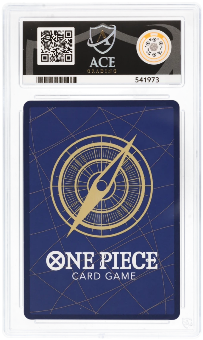 GRADED "Sanji — Emperors In The New World OP09-065 — ACE 10 GEM MINT"