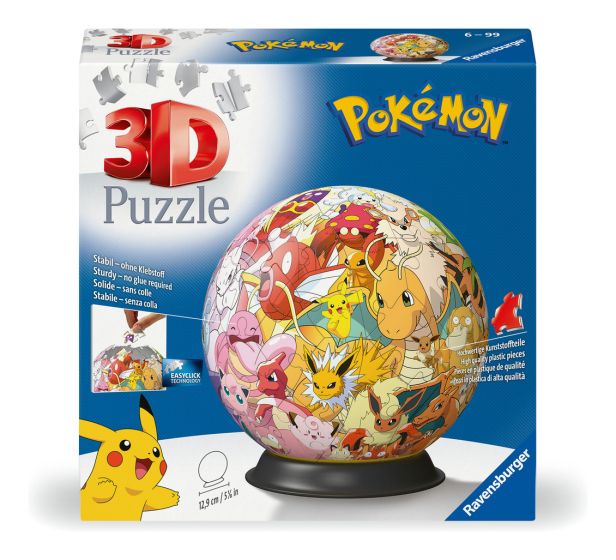 Pokemon 72 Piece 3D Puzzle Ball