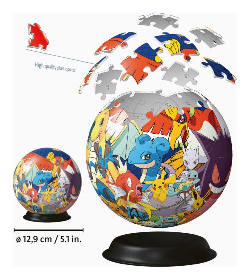 Pokemon 3D Puzzle, 72pc