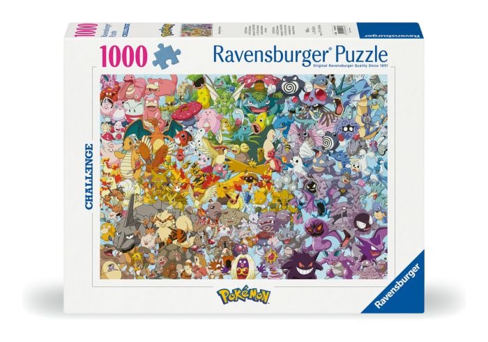 Challenge Pokémon 1000 Piece Jigsaw Puzzle