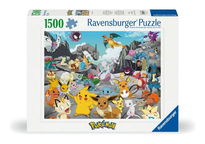 Pokémon Classics 1500 Piece Jigsaw Puzzle