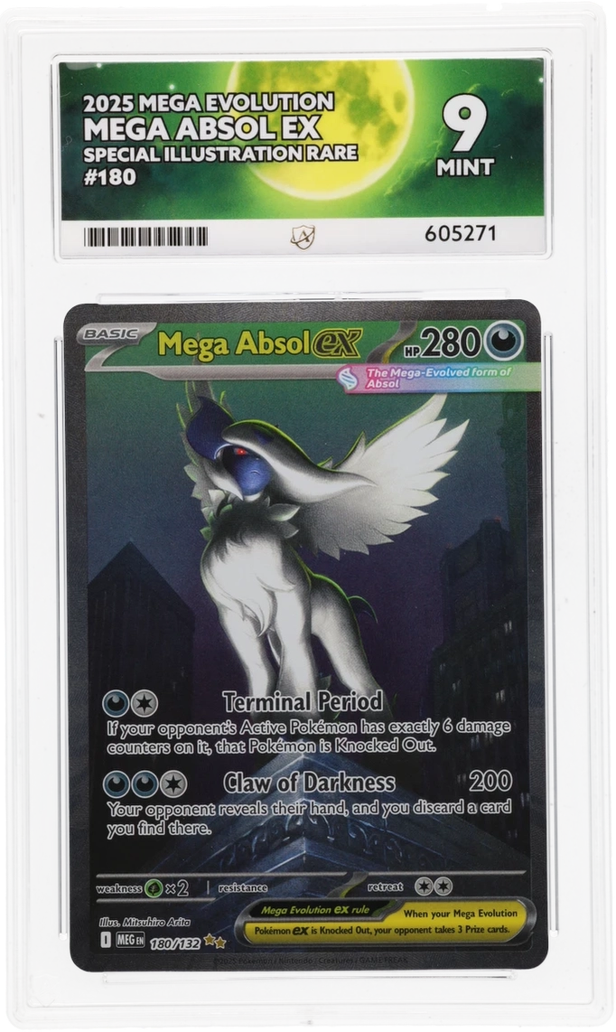Mega Absol EX 180/132 Mega Evolution SIR ACE 9