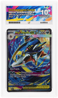 GRADED Mega Sharpedo EX 127 ACE 10 PERFECT SUB GRADES
