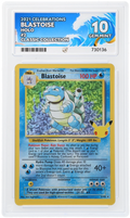 Blastoise 2/102 Celebrations ACE 10 PERFECT SUB GRADES