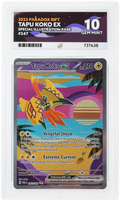 GRADED Tapu Koko ex #247 ACE 10
