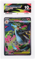 Mega Charizard X EX #109 ACE 10 PERFECT SUB GRADES