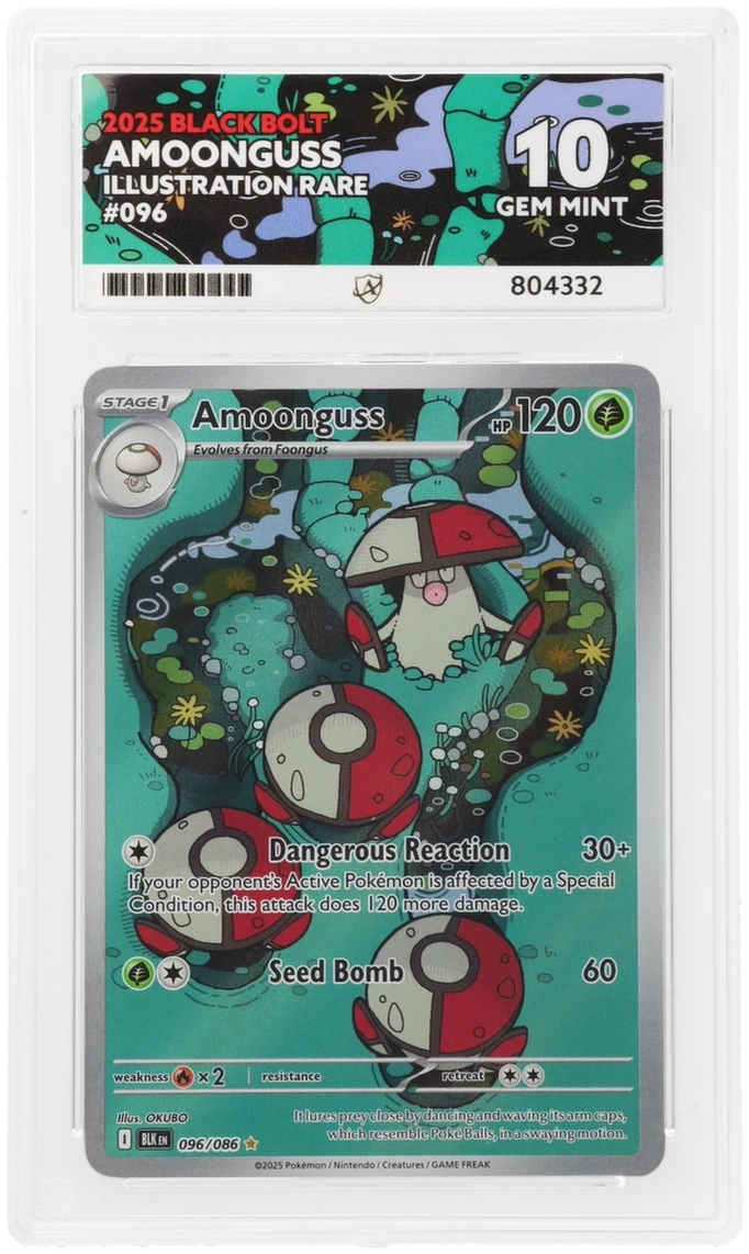 GRADED Amoonguss 96 ACE 10