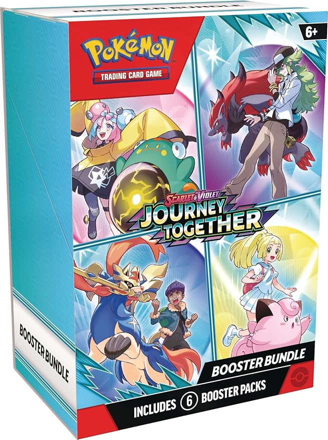Pokémon TCG: Scarlet & Violet—Journey Together Booster Bundle (6 Booster Packs)