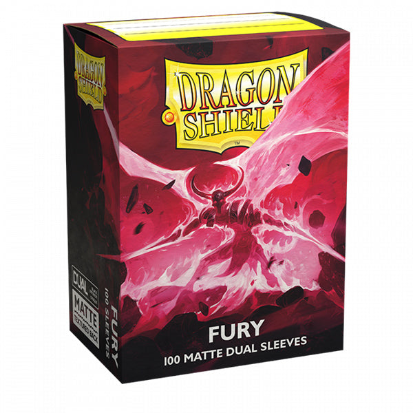 Dragon Shield - Dual Matte Standard Size Sleeves 100pk - Fury