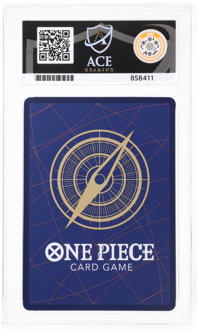 GRADED "Portgas.D.Ace — Promo P-074 — ACE 10 GEM MINT"