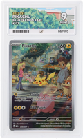 GRADED Pikachu 173 ACE 9