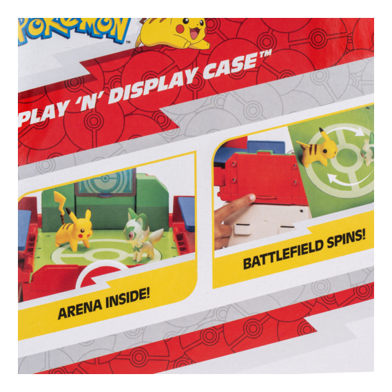 Pokemon Medium Playset Play N Display Case