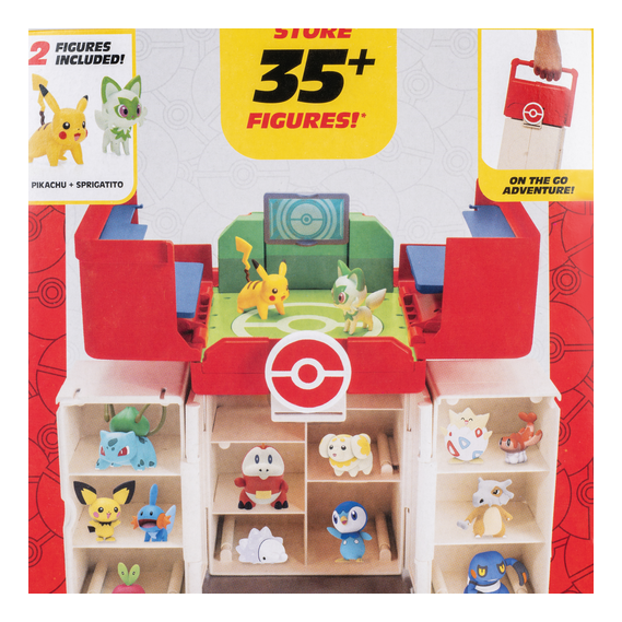 Pokemon Medium Playset Play N Display Case