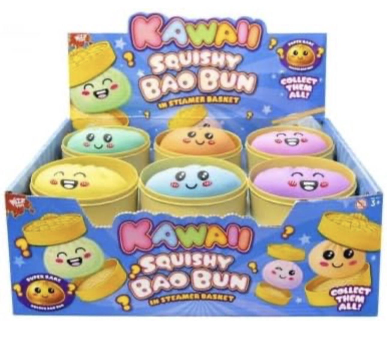 Bao Bun (543792) 8.5cm Pastel maltose squishy