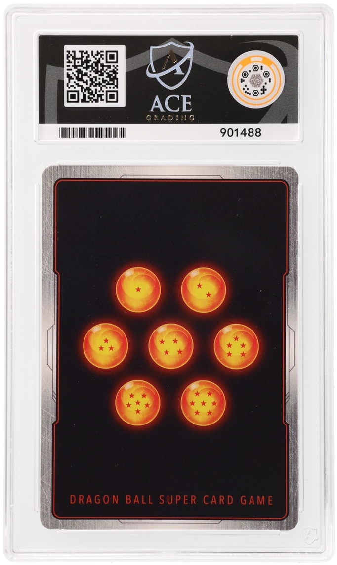 GRADED "Meteoric Energy SSB Vegito — ASSAULT OF THE SAIYANS BT7-118 — ACE 10 GEM MINT"