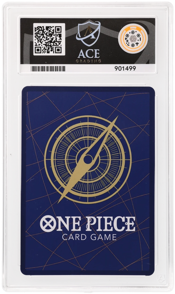 GRADED "Portgas.D.Ace — Red Edward.Newgate ST15-005 — ACE 10 GEM MINT"